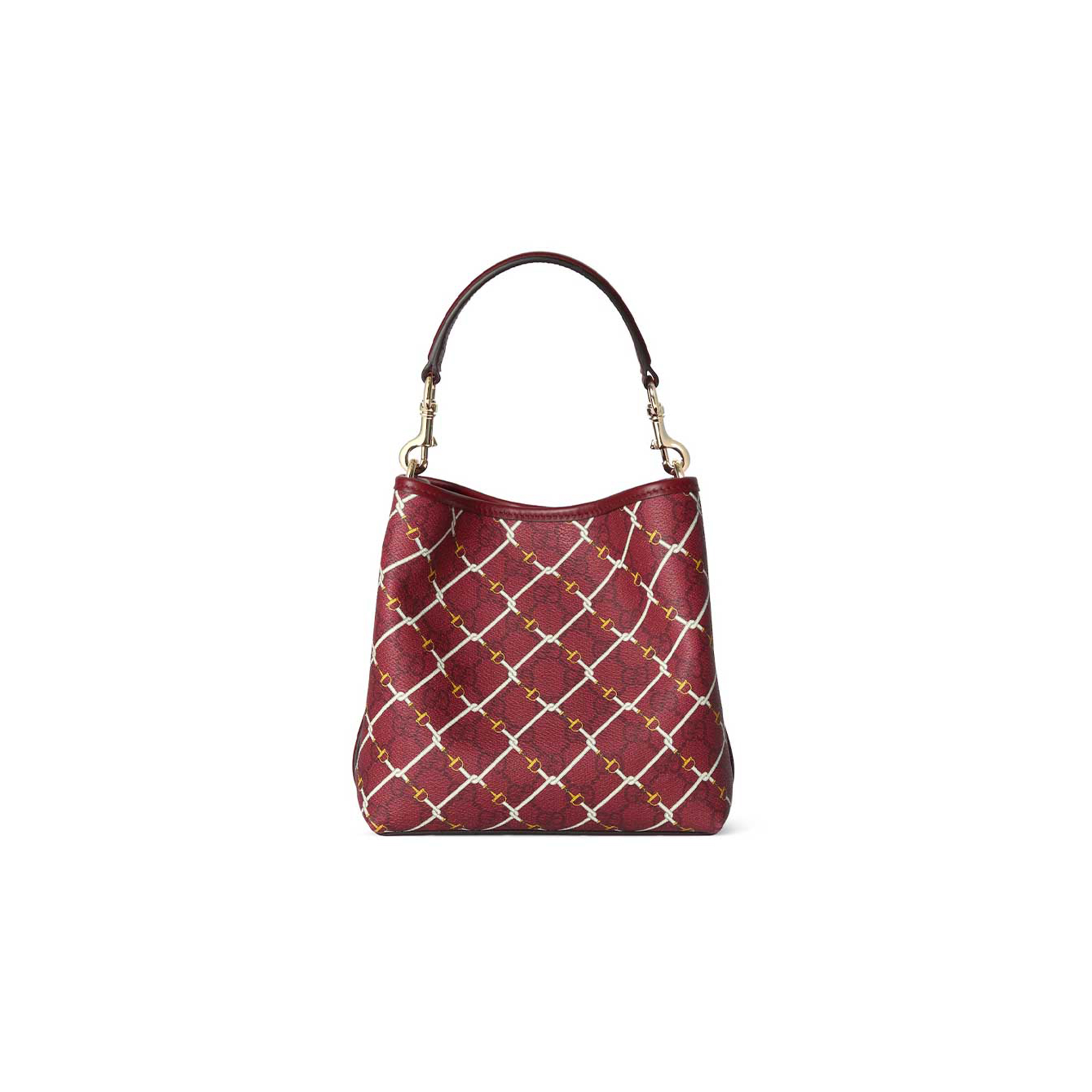 GUCCI GG EMBLEM SMALL BUCKET BAG 815118 (19*18*11cm)